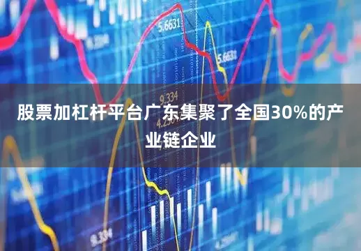 股票加杠杆平台广东集聚了全国30%的产业链企业