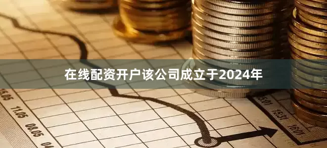 在线配资开户该公司成立于2024年